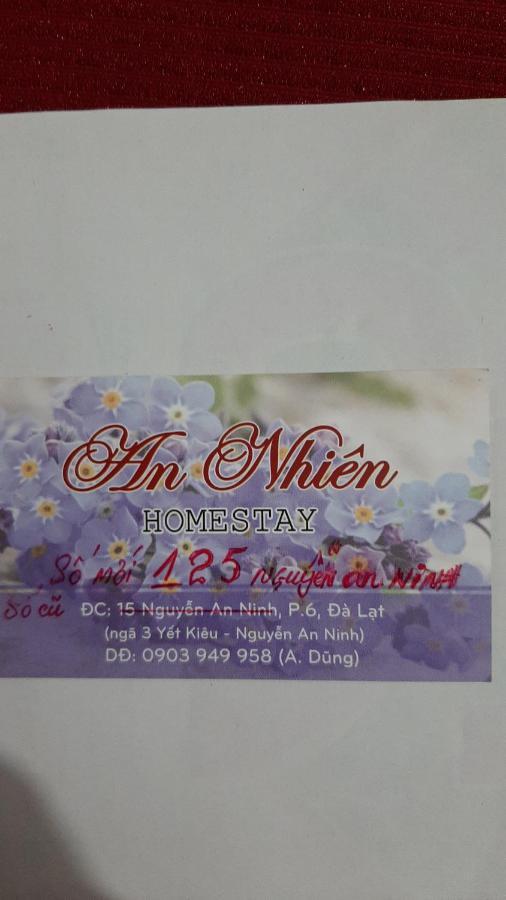 Homstay An Nhien Dalat Exterior foto